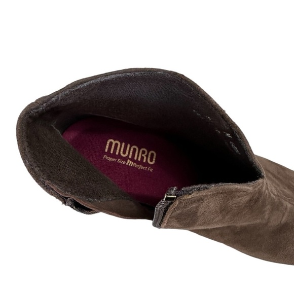 Munro Robyn Suede Ankle Boot, Brown, 9.5 - Picture 5 of 11